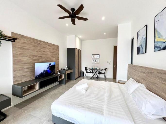 Bedroom 2, Imperio Cozy Stay City View 2pax/1park/wifi/bathub, Malacca City