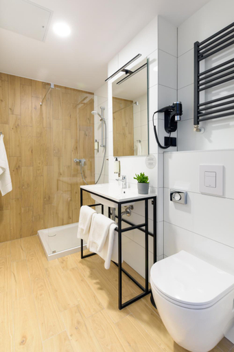 Bathroom 4, Arche Hotel Lublin, Lublin City