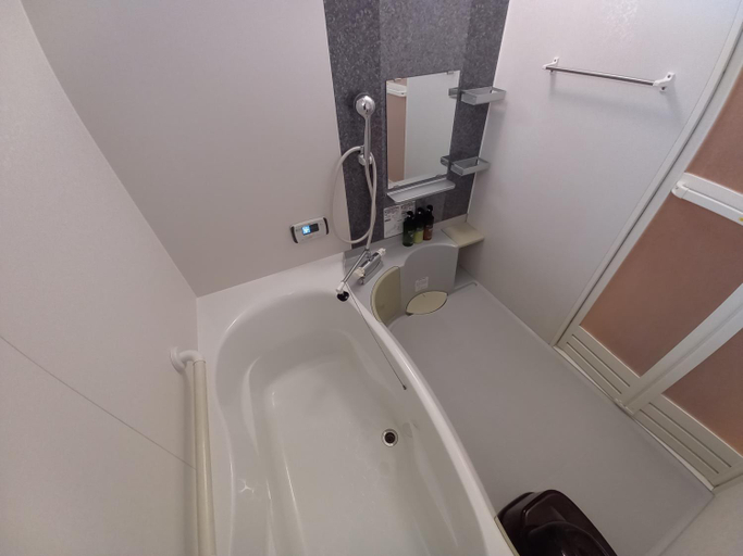 Bathroom 5, Villa Orange Cabin, Fujikawaguchiko
