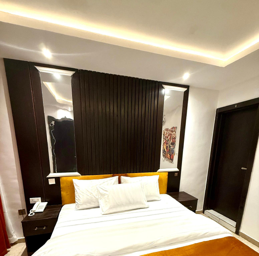 Bedroom 2, Amazon Msquare apartment hotel, Kosofe