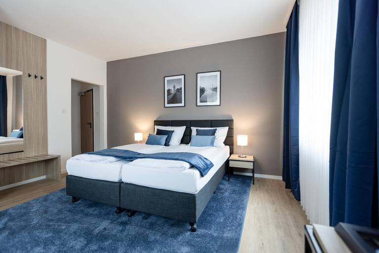 Bedroom 2, Hotel Wegener, Mannheim