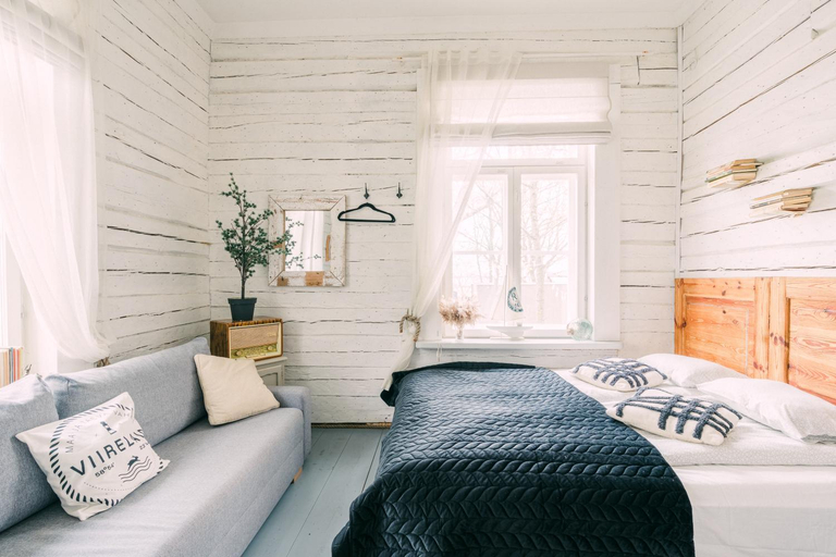Bedroom 2, Viirelaiu Majakavahi Puhkekompleks, Muhu