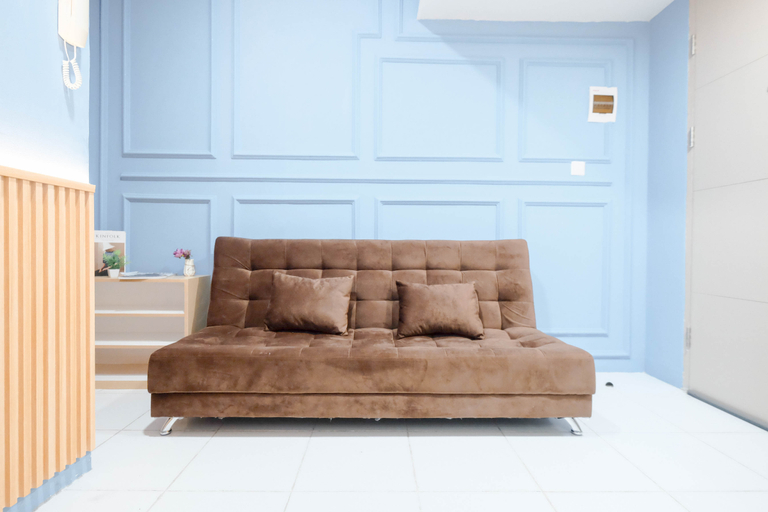 Others 2, Blue Toned 1BR Apartment at Tokyo Riverside PIK 2 By Travelio, Tangerang