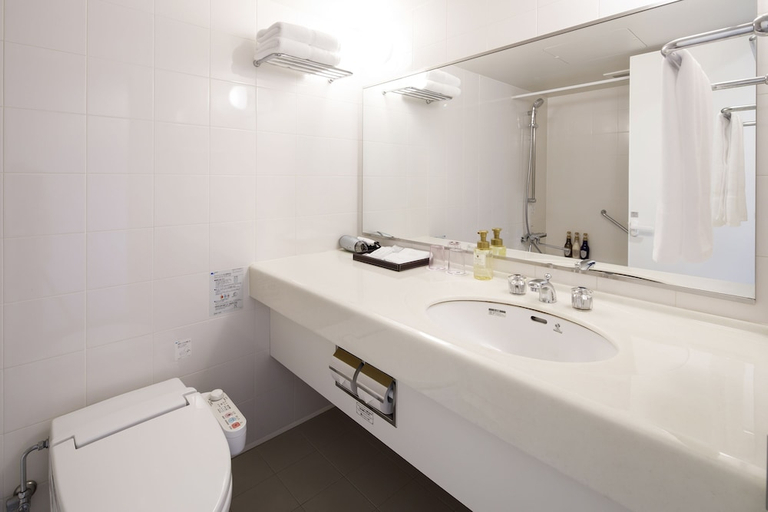 Bathroom 3, Hotel Mystays Hakodate Goryokaku Ex Hotel Nets Hakodate, Hakodate