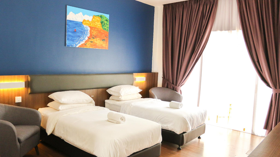 Bedroom 3, The Payang Scout Hotel, Kuala Terengganu