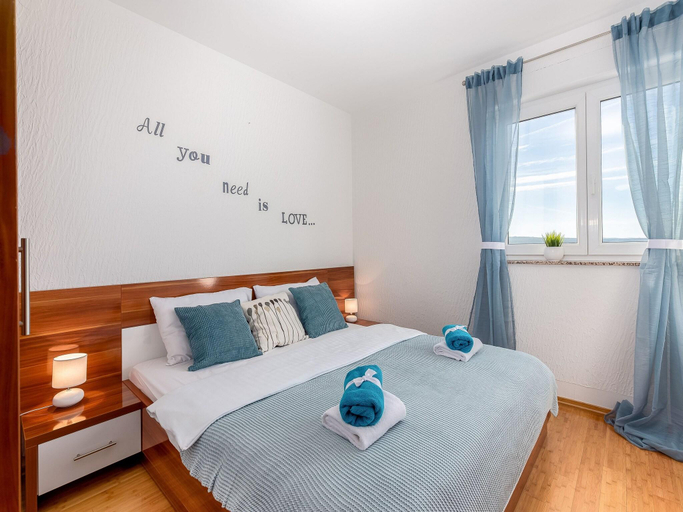 Bedroom 2, Country Home in Croatia with Pool and Farm Views, Crikvenica