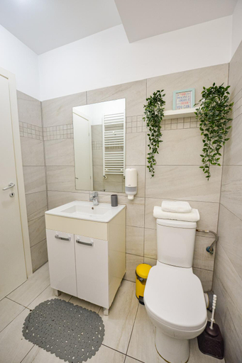 Bathroom 2, Shabbat Apartments, Municipiul Bucuresti
