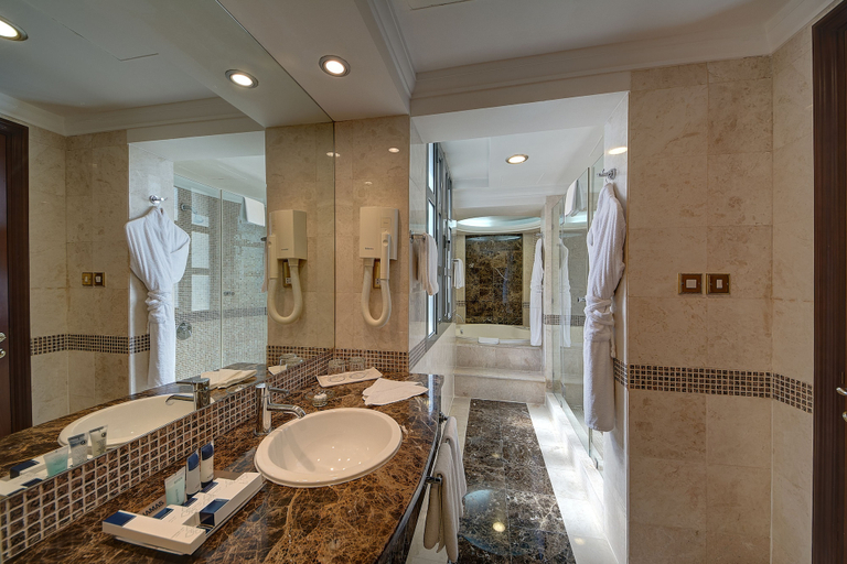 Bathroom 3, Royal Ascot Hotel, Dubai