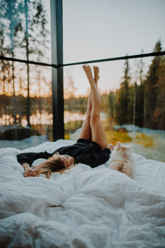 Bedroom 2, Magical Pond Nature Igloos, Northern Ostrobothnia
