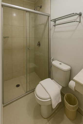 Bathroom 2, Flat 4 Estrelas - Faria Lima, São Paulo