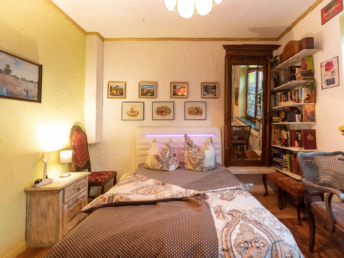 Bedroom 2, Ferienwohnung mit Wintergarten in Wismar, Nordwestmecklenburg