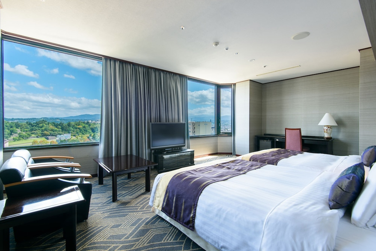 Bedroom 2, Kanazawa Tokyu Hotel, Kanazawa