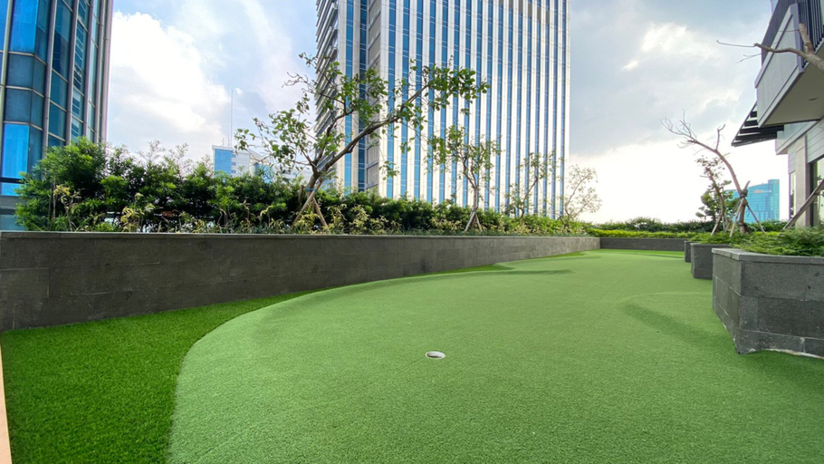 Exterior 4, Warm Contemporary 2BR Apartment at Samara Suites By Travelio, Jakarta Selatan