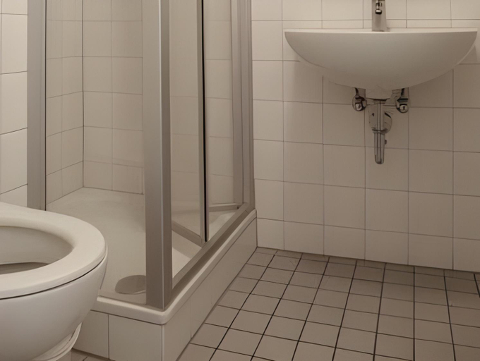 Bathroom, Jugendherberge Freiburg, Freiburg im Breisgau