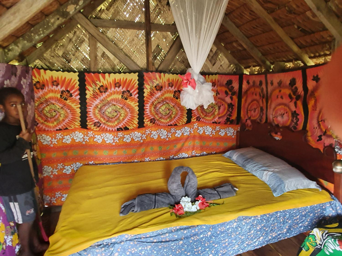 Bedroom, island paradis bungalowd, South West Tanna
