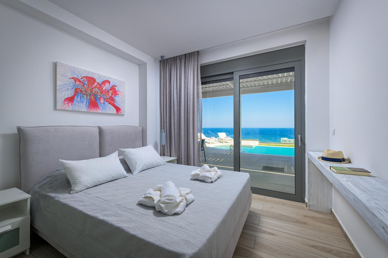 Bedroom 3, Villa Kastro, South Aegean