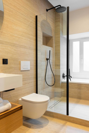 Bathroom 3, Exclusive apt with A/C - 2BD/6P - Quartier Latin , Paris