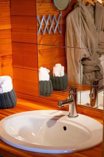 Bathroom 2, Chambres et table d'hotes au chalet Datcha, Hautes-Alpes