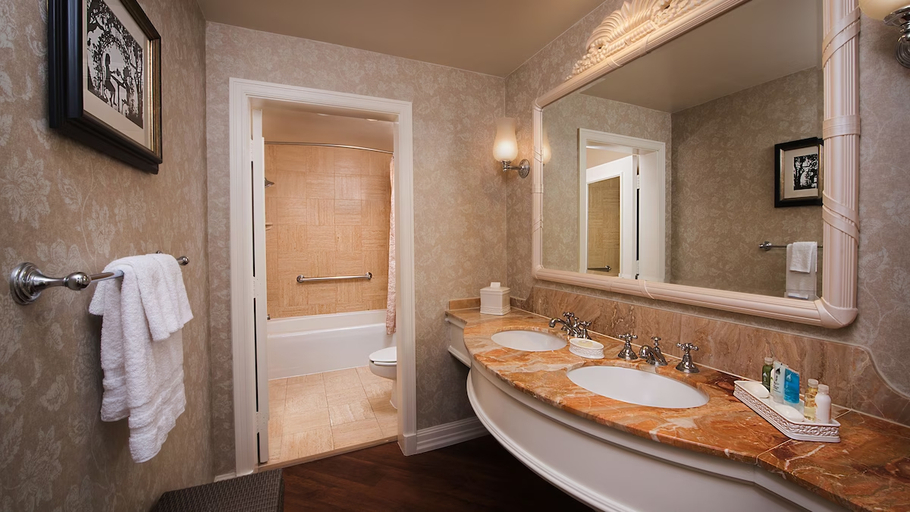 Bathroom 4, Disney's Grand Floridian Resort And Spa, Orange