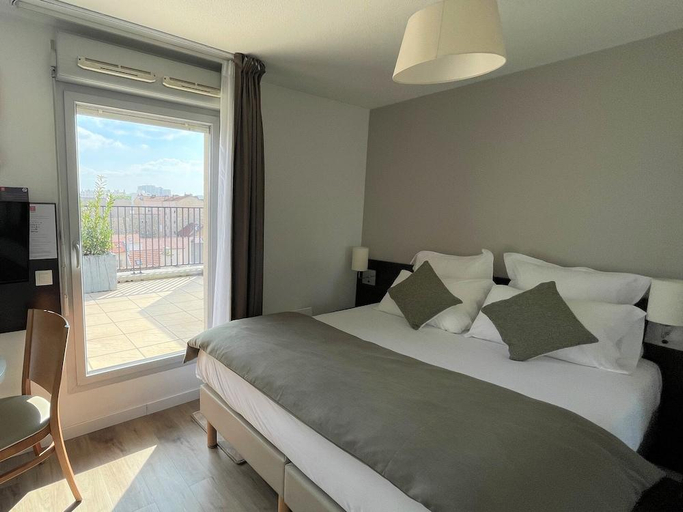 Bedroom 3, Sejours and  Affaires Paris-Malakoff, Hauts-de-Seine