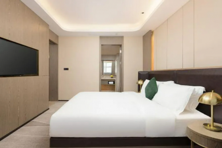 Bedroom 2, Echarm Plus Hotel Yinting Road Hongqiao Korea Street, Shanghai