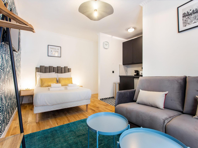 Bedroom 4, Cosy Studio Near Bastille Place, Paris