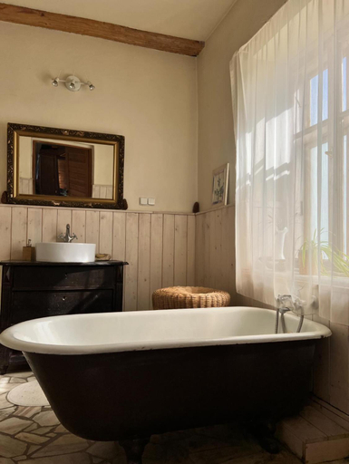 Bathroom 2, Placowka - komfortowe pokoje w oazie spokoju, Ełk