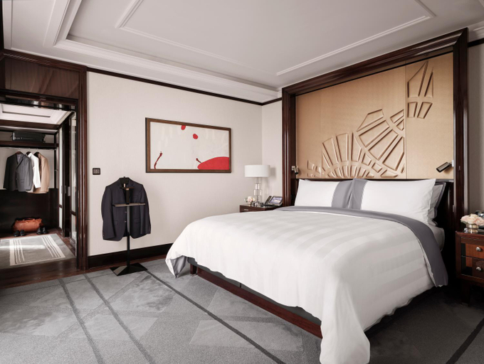 Bedroom, Hotel The Peninsula Paris, Paris