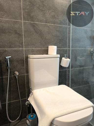 Bathroom 3, Almas 2Pax Comfort Stylish 100mbps Netflix By STAY, Johor Bahru