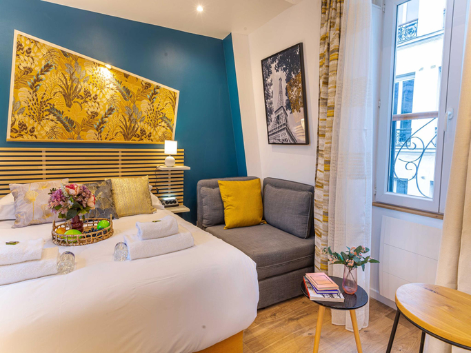 Bedroom 2, Pleasant studio - 2P - Sentier, Paris