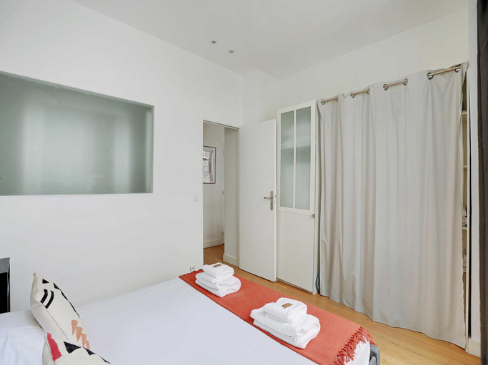 Bedroom 2, Apartment in Bastille with 1 room, Paris