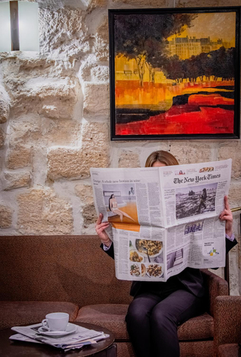 Public Area, Hotel Saint Honore, Paris