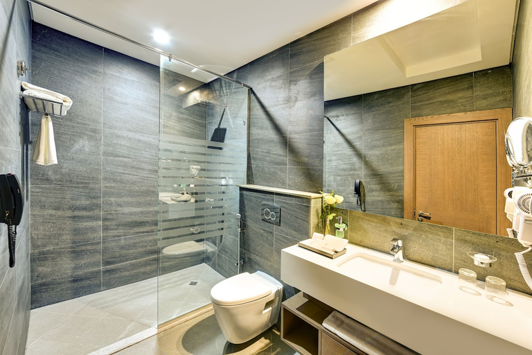 Bathroom 4, Abar Hotel Apartment Dubai investment Park, Dubai