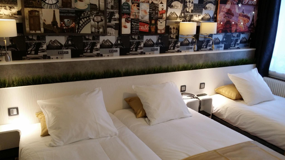 Bedroom 3, Hotel de la Felicite, Paris