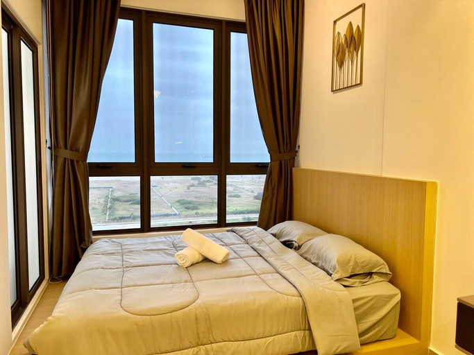 Bedroom 3, New Seaview Bali Residence Studio Melaka 4pax, Malacca City