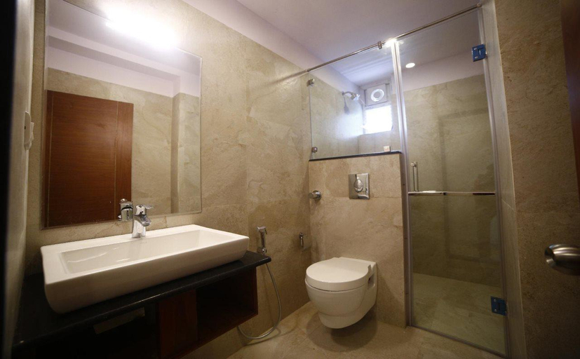 Bathroom, Hotel Skml Grand, Visakhapatnam