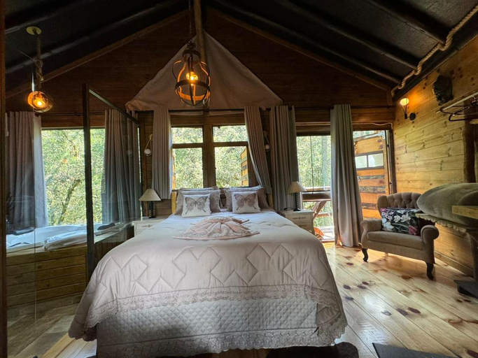Bedroom, Eco Pousada Invernador, Urubici