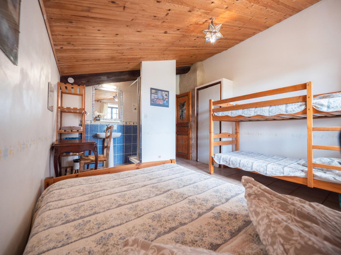 Bedroom 4, Gite de Venascle, Alpes-de-Haute-Provence