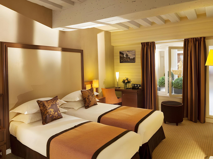 Bedroom 3, Hotel Saint Honore, Paris