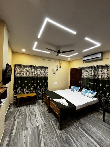 Bedroom 2, Destinedge's Padmavathi Guest House, Visakhapatnam