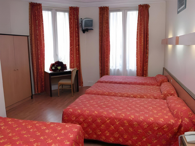 Bedroom 3, Hotel Liege-Strasbourg, Paris