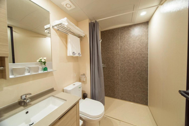 Bathroom 4, Azure Tide Retreat Holiday Hotel, Huizhou