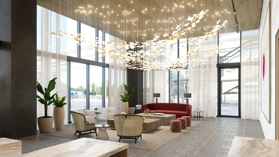 Public Area 5, Global Luxury Suites Miami Worldcenter, Miami-Dade