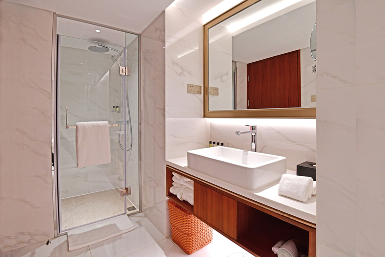 Bathroom, V CONTINENT PARKVIEW WUZHOU, Beijing