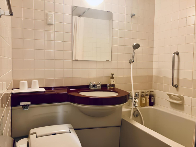 Bathroom 4, KATSUYAMA NEW HOTEL, Katsuyama