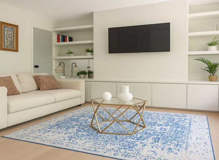 Living area, 1 Bed Flat near Westfield, London