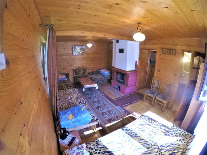 Bedroom 1, Domek NAD STRUMIENIEM, Lesko