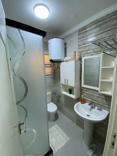 Bathroom, الساحل الشمالي شاليه مكيف قريه مارسليا بيتش 4, El Alamein