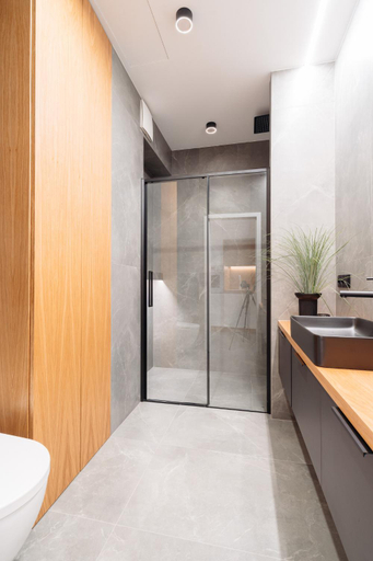 Bathroom 2, Main Square Apartments - LoftAffair, Kraków City