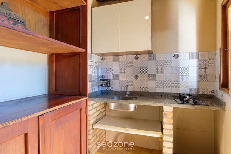 Private kitchen 2, House, Beach, and Nature in Ibiraquera Tan0000, Imbituba